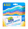 Crayola Project Glitter Markers, 6 Count